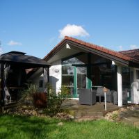 ferienhaus altes land ankerglueck aussenansicht hollern twielenfleth elbe 