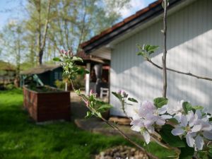 ferienhaus altes land ankerglueck aussenansicht hollern twielenfleth elbe 