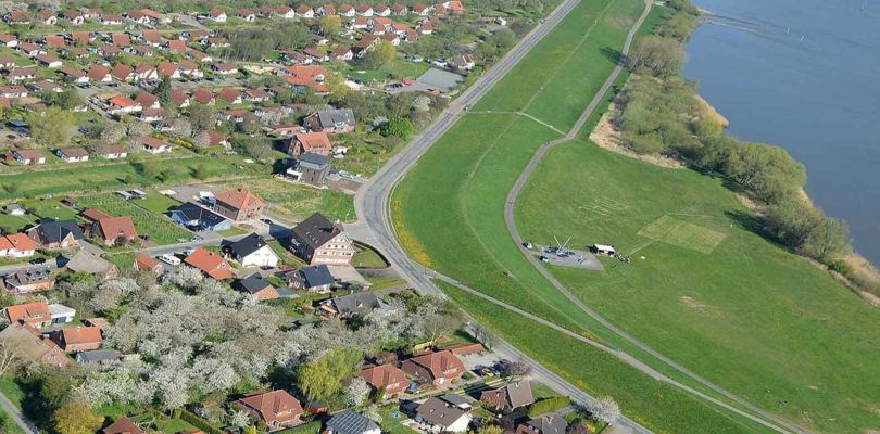 feriendorf altes land luftbild